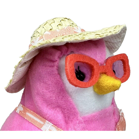 Target Spritz CORAL Featherly Friend Birds Summer Squad Collectable Decor NEW - Picture 2 of 5